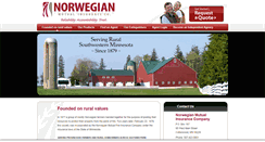 Desktop Screenshot of norwegianmutual.com